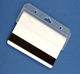 Half Card Retainer 1840-8000 - Magstripe Badge Holder