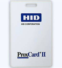 HID ProxCard II 1326 - Access - Proximity Control Card - Clam Shell H10301 - 100 PKG